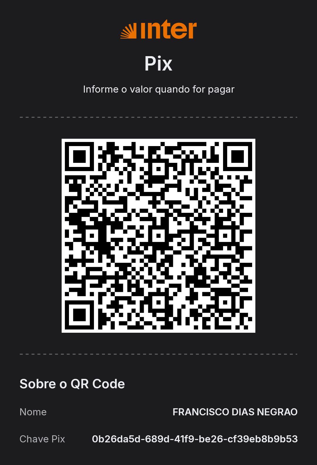 QR Code PIX